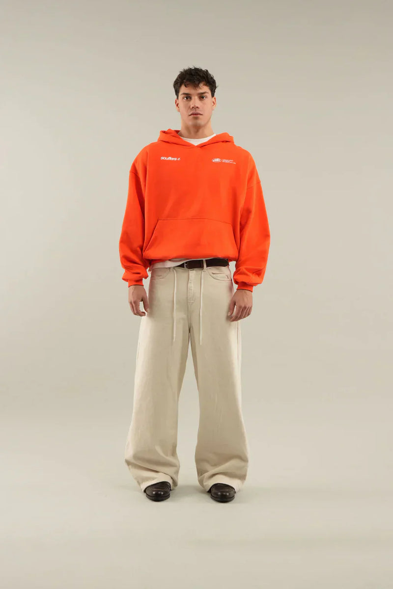 Sudadera con capucha estampada