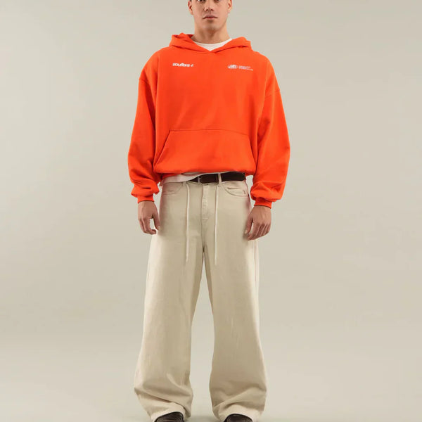 Sudadera con capucha estampada