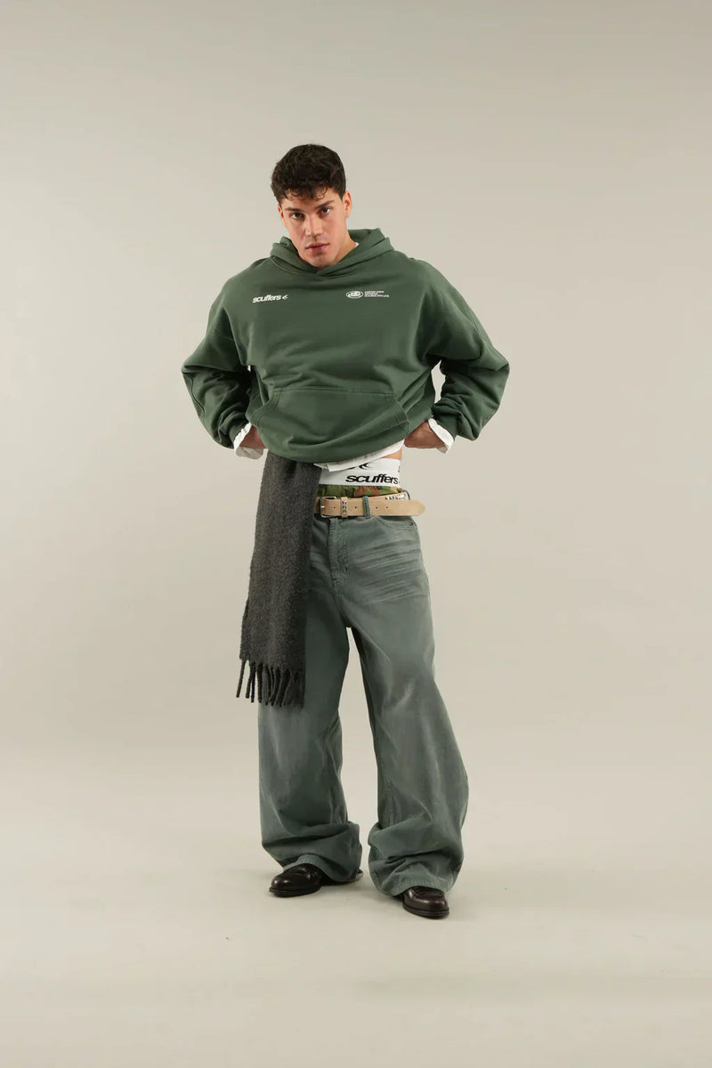 Sudadera con capucha estampada