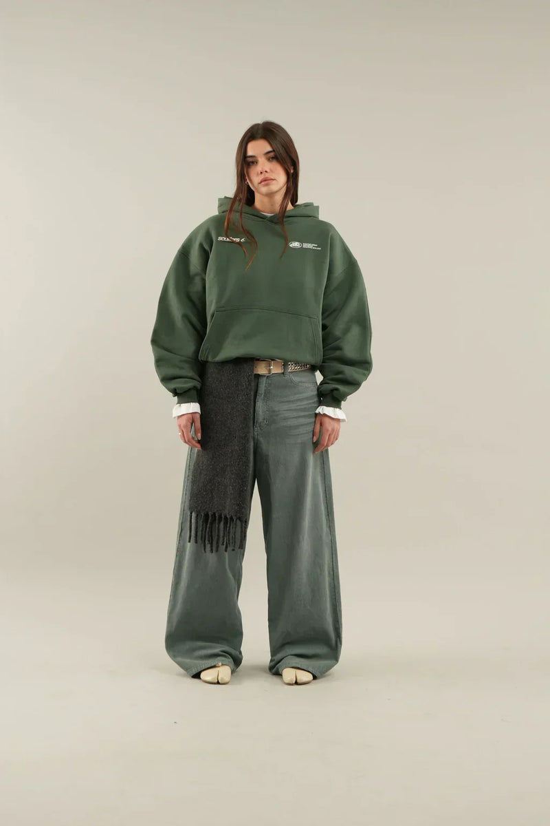 Sudadera con capucha estampada