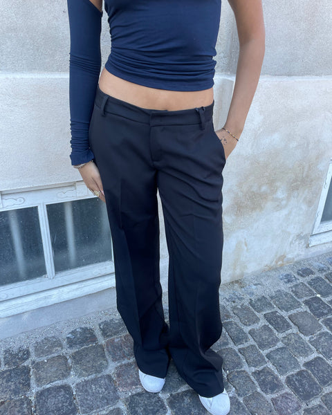 pantalón de sastre de tiro bajo