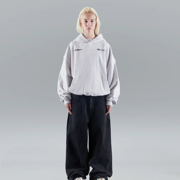 Sudadera con capucha estampada