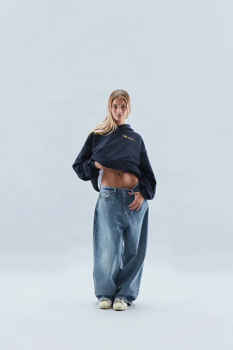 Sudadera con capucha estampada