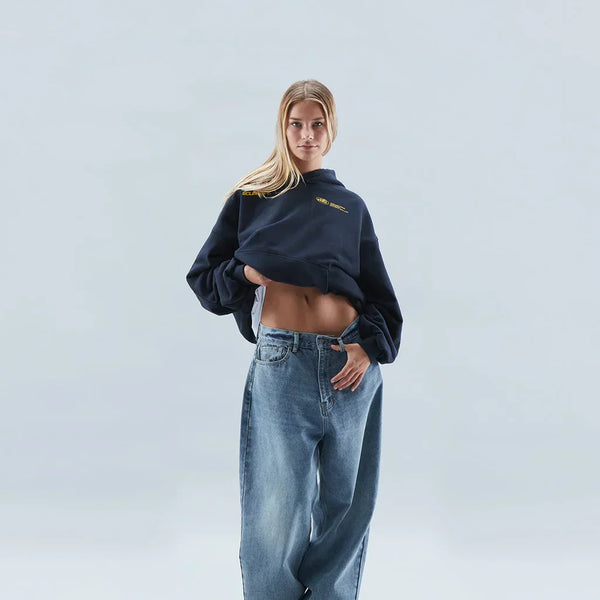 Sudadera con capucha estampada